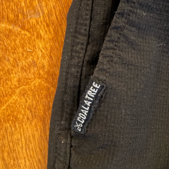Coalatree Trailhead pants, size m elastic waistband in black. - Picture 2 of 7